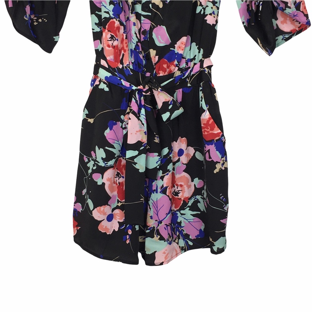 Yumi Kim Leah Floral Tie Waist Romper - Picture 6 of 12
